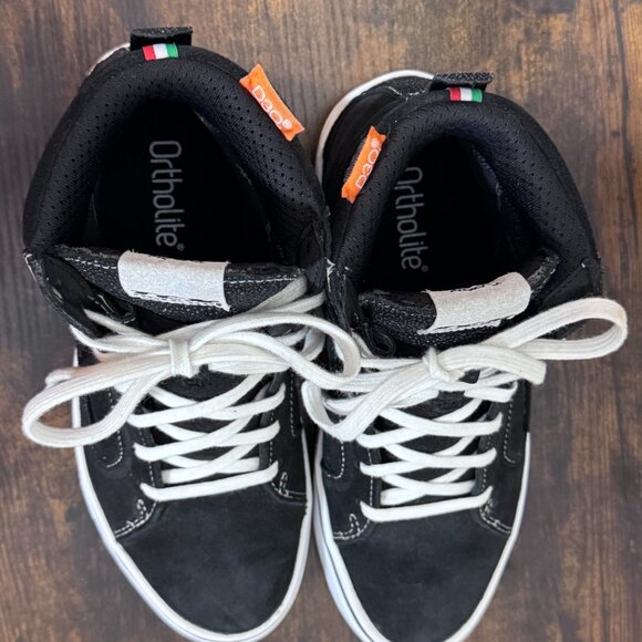 TCX Women’s High-Top Motorcycle Boots – Black Suede – Size 8 - Picture 5 of 5